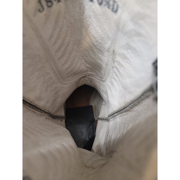 Cowtown USA Cowboy Black Boots Men’s 10.5 D Exotic Western EUC Black - Picture 8 of 10